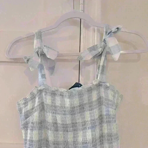 Sincerely Jules Blue and White Sleeveless Mini Dress- Size Large- NWT - Picture 6 of 6